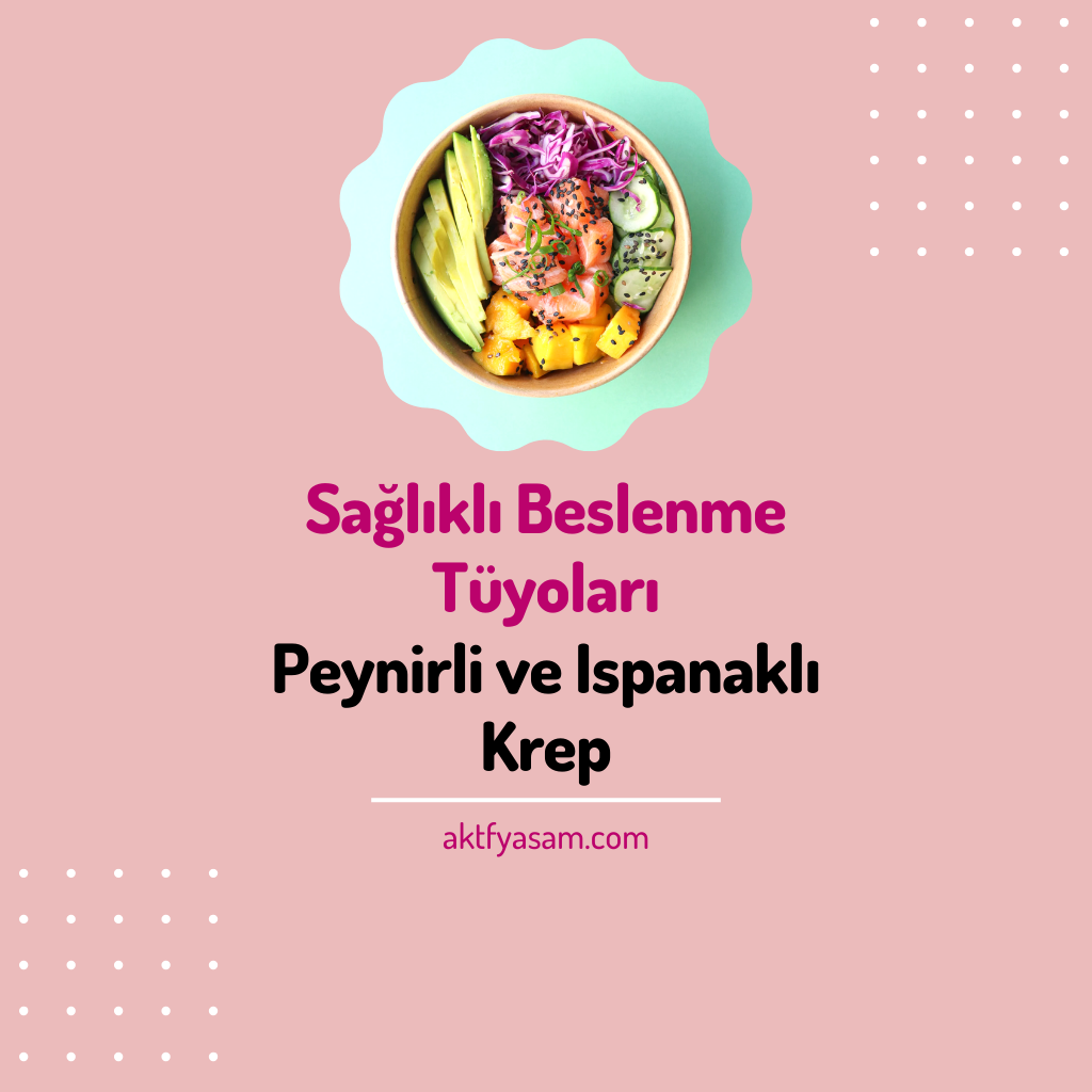 Peynirli ve Ispanaklı Krep